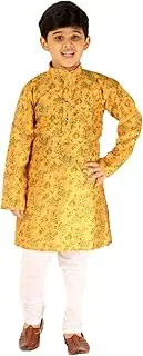 [Pro-Ethic Style Developer] Boy's Silk Indian Kurta For Kids Boys | Traditional Wear | 1 To 16 Years | Pack Of 1 (S-172)