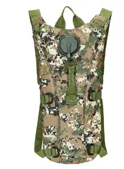 3L Tactical Hydration Water Bladder Backpack - Military Camouflage, Outdoor Sports & Cycling A8