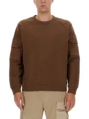 [Ten C] Ten C-Sweatshirt With Logo-Uomo XXL