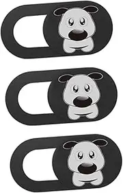 Angoily 3pcs Camera Cover Laptops Laptop Stand Laptop Computer Webcam Cover Slide Webcam Privacy Cover Abs Black