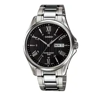 在飛比找momo購物網優惠-【CASIO 卡西歐】專業時尚羅馬紳士腕錶(MTP-1384