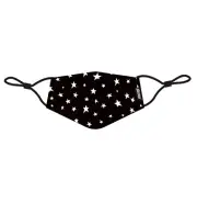 HEADSKINZ - REUSABLE COTTON FACE MASK with PM2.5 CARBON FILTER - SUPER STARS