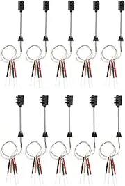Generic Set of 5 Diorama 1/87 Train Model Lights for Railway Models, 10pcs, Signal Lights