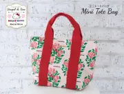 Super SALE! Discount!! Hello Kitty Mini Tote Bag Made in Japan. For From Japan