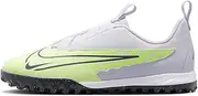 [Nike] JR Phantom GX Academy TF Grade School DD9557-705 (Barely Volt/Gri), Size 2