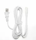 [UL Listed] OMNIHIL White 10 Feet Long AC Power Cord for Bose Bass Module 500