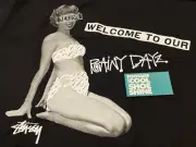 RARE 2013 STUSSY NEXUSVII 7 WELCOME TO OUR RAINY DAYZ TEE SHIRT WORLD TOUR LARGE