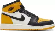 Jordan 1 Retro High OG 'Taxi / Yellow Toe' GS 4Y ✅ Free Shipping ✅