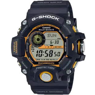 CASIO 卡西歐 G-SHOCK MASTER of G 極限運動太陽能登山錶-GW-9400Y-1