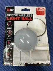 FB2- MIRROR WIRELESS LIGHT BALL BATTERY INCLUDED