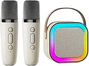Conference Speaker and Microphone | Portable PA System Voice Amplifier Wireless Microphone and Speakers - Small Powerful Karaoke Machine for Thanksgiving, Christmas