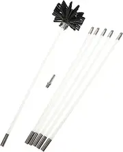 Chimney Cleaning Brush Brushes Duct Dryer Kit Tools Vent Sweep Cleaner Air Fireplace Rods Flexible Drier Pipeline Rod Lint Clean