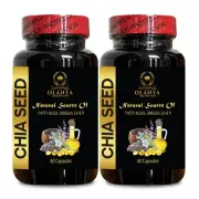 CHIA SEED OIL - Plant-Based Chia Seeds, Omegas 3 Protein, chia seed omega 3 6 9