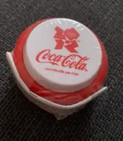 New & Sealed 2012 London Olympics Coca-Cola Yo-Yo - White & Red Rim
