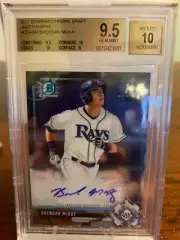 2017 Bowman Chrome Brendan McKay Auto BGS 9.5