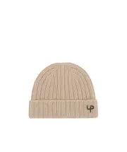 Cashmere brimless cap One size beige