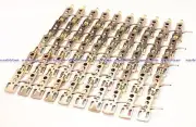 New 35/lot nostalgic antique plating aluminum turntable Plattenspieler headshell