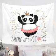 Dancing Panda Tapestry