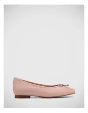 [Wittner] Aleisha Leather Flat in Blush