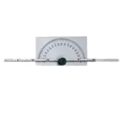 Maxigear 90 x 50 x 150mm Rectangular Head Depth Gauge Protractor