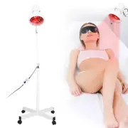 275W Infrared Therapy Lamp Floor Stand Pain Relief Skin Care Light