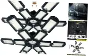 2 Packs LED Garage Light,Super Bright Screw in E26/E27 Ceiling Shop 280W 2PC