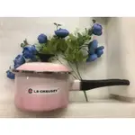 【LE CREUSET】琺瑯醬汁鍋14CM(貝殼粉)