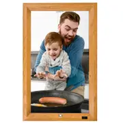 KODAK WF238V Digital Photo Frame 23.8-inches, 32GB, (Brown)