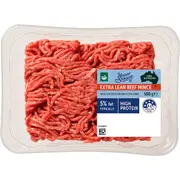 Woolworths Heart Smart Extra Lean Beef Mince 500g