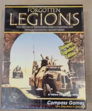 FORGOTTEN LEGIONS: Drive on Damascus and Bloody Keren (Compass Games - OOP, NEW)
