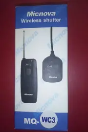 Camera Cable Remote Wireless Shutter Canon EOS Micnova MQ-WC3