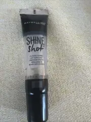 Maybelline Shine Shot 01 Glassy Shine Lip Topcoat Clear New