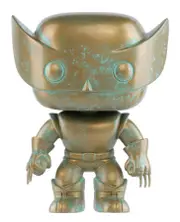 Pop! Vinyl Figurine X-Men Wolverine Marvel 80th ANNIV Patina Collectable Toy 3y+