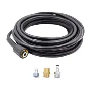 AR Blue Clean 14 mm X 1/4 in. D X 25 ft. L Super Soft Flex Pressure Washer Hose