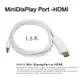 【eYe攝影】APPLE MAC Thunderbolt mini DisplayPort 轉 hdmi 公對公 傳輸線