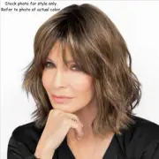 Jaclyn Smith wig "Heatwave" in color Med Golden Brown #8, NWT + orig box