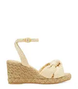 PLAYA ESPADRILLE KNOT WEDGE in WHEAT for Women