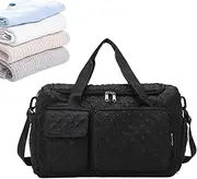 Gym Bags for Men - Waterproof Workout Bag with Shoe Compartment - Athletic Gear Organizer, Multi-Functional Washable Personal Item Carrier for Men Women