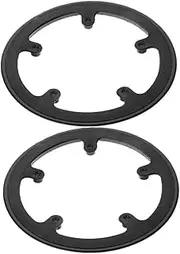 Protect Your Bike 2pcs Chainring Cover for Mountain Bikes Wheel Rim Protector Protector