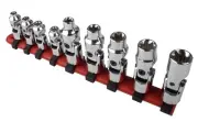 9912 1/4-Inch Drive Universal External Star Socket Set, 1/4-Inch - 3/8-Inch, ...