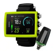 Suunto Eon Core Scuba Diving Computer with Transmitter and USB Cable LIME