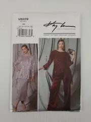 Vogue Sewing Pattern 9229 V9229 Tunic Shell Skirt Pants Pattern Size 8-16 NEW