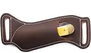 Leather Knife Sheaths for Belt, Knife Holster, Pocket Knife Sheath, EDC Leather Sheath for Folding Knife Carrier