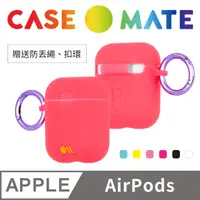 在飛比找PChome24h購物優惠-美國 CASE●MATE AirPods 炫彩保護套 - 蜜