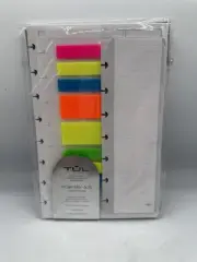 TUL STARTER KIT JUNIOR SIZE NOTE-TAKING SYSTEM FILLER PAGES TAB TASK PAD MARKERS