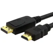 O-Astrotek DisplayPort DP to HDMI Adapter Converter Cable 2m - Male to Male 1...