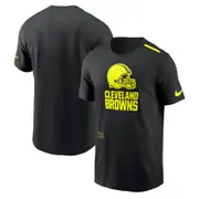 Cleveland Browns Nike VOLT Short Sleeve Dri Fit Cotton T-Shirt - Mens