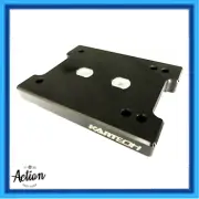 GO KART ENGINE MOUNT TOP SLIDE PART KARTECH FLAT BLACK Pre-DRILLED ALLOY BILLET