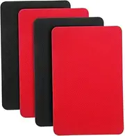 TEMPNAP 4 Pcs Sole Protectors for Heels Adhesive Shoe Pads for Sneakers Heels Non Slip Bottom Grips Easy Installation Versatile Shoe Protector for Daily Use Improved Safety