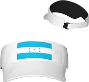 [Generic] National Emblem of Honduras Sun Visor Hats Honduran Sunscreen Visor Cap for Sport Beach Tennis Golf Running Hiking